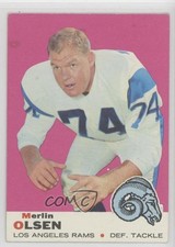 1969 Topps Merlin Olsen #34 HOF 0hw6