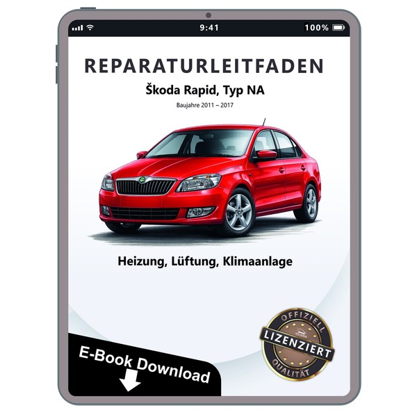 Skoda Rapid NA 2011-2017 Heizung BelüFtung Klimaanlage Reparaturleitfaden Ebook-image