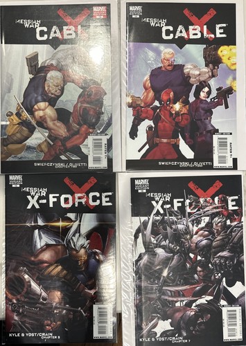 X-Force/Cable: Messiah War Lot 13-16 (Marvel Comics December 2009) - Picture 1 of 1