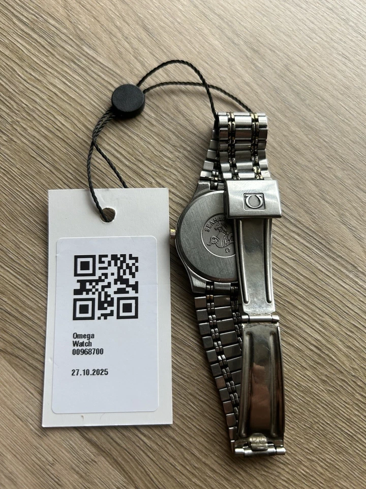 Vintage Omega Seamaster Quartz Men’s Wrist Watch two tone - Image 3 of 4