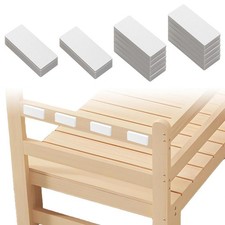 Foam Headboard Stoppers 20Pcs White Headboard Bumper Guards Spacer 10Pcs (15mm)