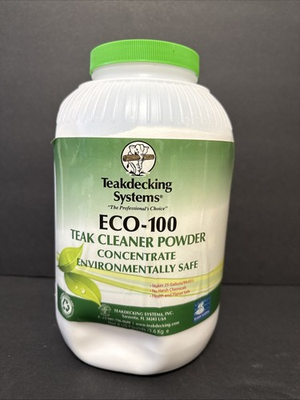 #ad TEAK CLEANER POWDER Concentrate ECO 100 8LBS $179.99