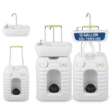 Yescom 45L Portable Sink Hand Wash Station with Pump Washing Camping