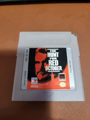The Hunt for Red October (Nintendo Gameboy) Cartridge Tested