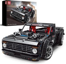 Mould King 13082 Pickup Truck Block Kits Model, MOC Building Blocks Set to Bu...