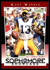 Kurt Warner 2000 Score #230 St. Louis Rams NFL READ FREE SHIPPING AutographDen