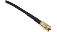 Kabel Koncentryczny, Czarny, RS PRO Z ZakońCzeniem RS Components