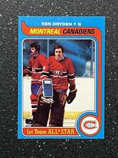 NM Clean Sharp 1979 Topps Hockey Card #150 Ken Dryden Montreal Canadiens