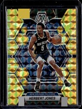 2022-23 Panini Mosaic #167 Herbert Jones Reactive Yellow