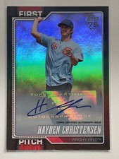 2026 Topps First Pitch Auto Hayden Christense...