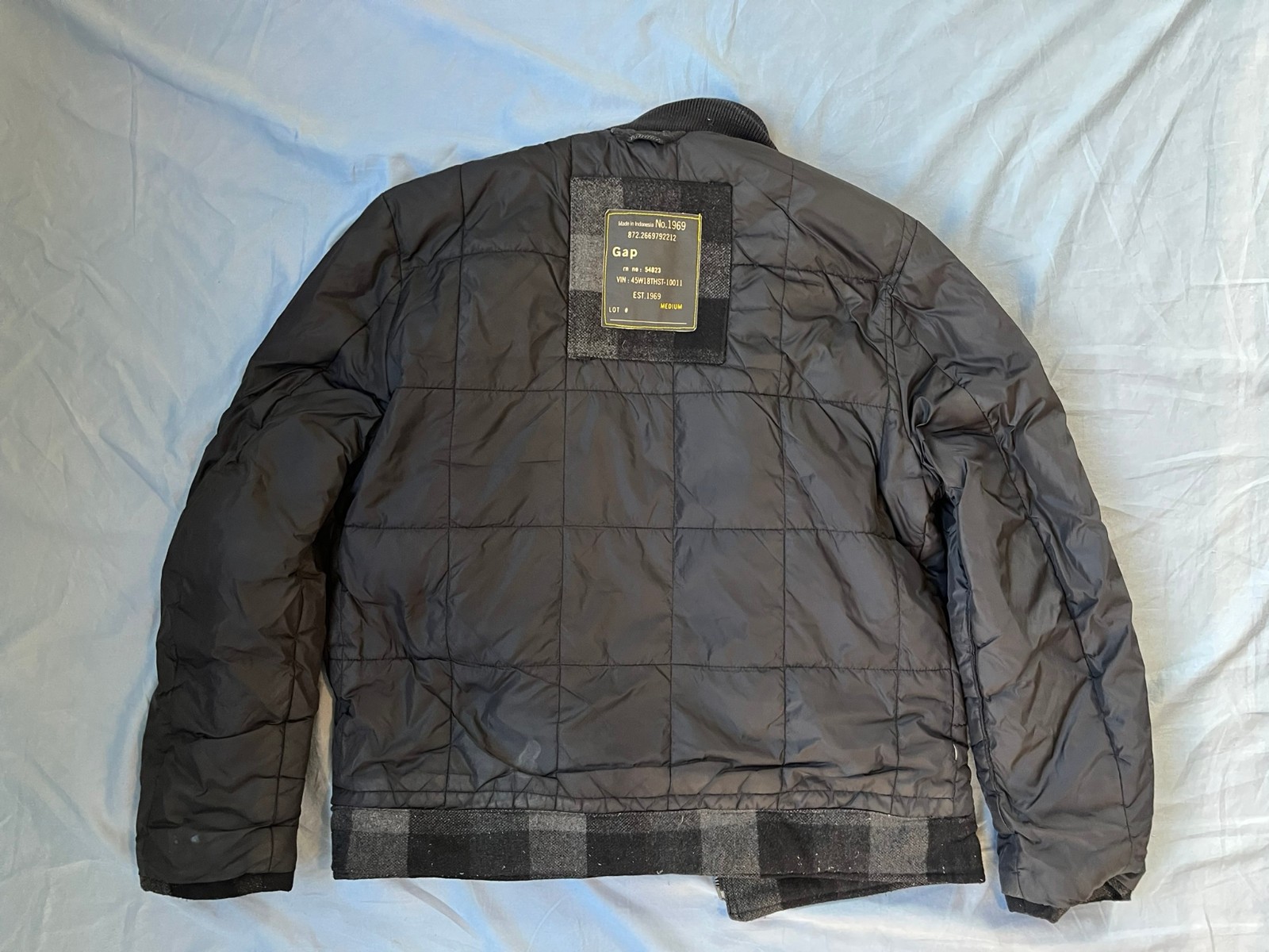 Gap Men's Utility Jacket Medium Full Zip Collared… - image 4