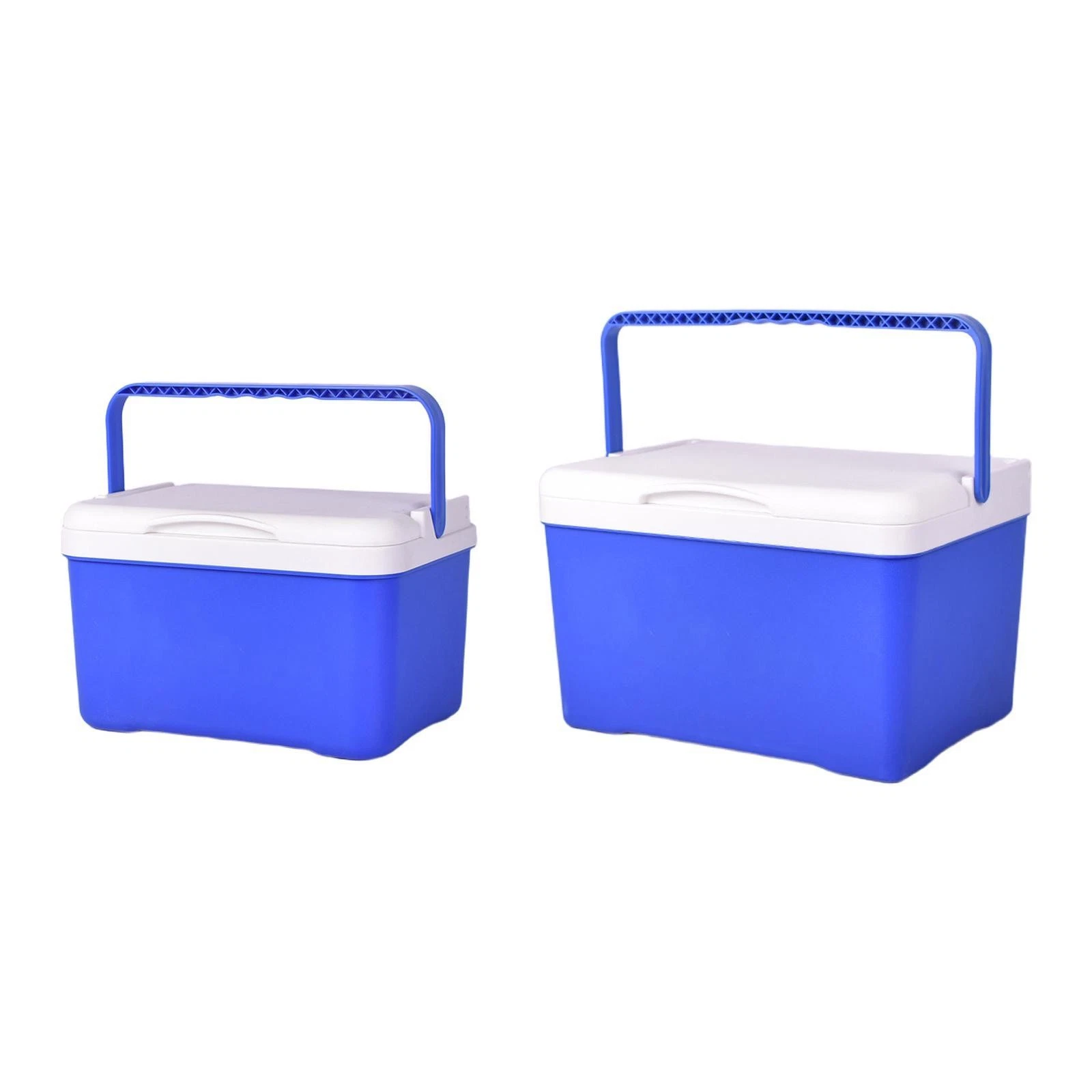 Insulated Cooler Box Beverage Storage Organizer with Handle Freezer Cold Hot