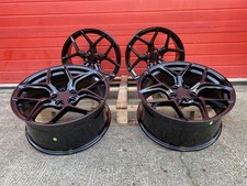 *BRAND NEW* BMW M3 M4 827M STYLE 19” 5x120 ALLOY WHEELS GLOSS BLACK 5X120 XT2