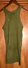 WW2 era US Army OD Green Undershirt Tank Top Sleeveless Shirt Military 36R #2