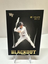 2026 Onit Athlete Wake Forest Baseball Luke Costello Colored Blackout /10