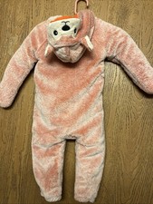 Koalababy Hooded Zip Fleece Fox Mono Costume 18-24M Pink Orange White