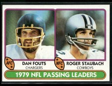 1980 Topps - Roger Staubach, Dan Fouts #331