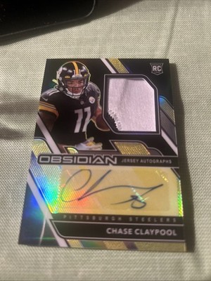 Chase Claypool Obsidian Patch Auto /25 No. 220