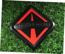 1x Grille International Emblem Truck Front Hood Badge Logo Replacement For