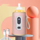 (Rosy) Milk Bottle Warmer Bag With LCD Display And 5-Speed Temperature