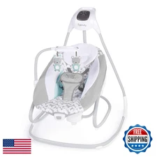 Ingenuity 2-in-1 SimpleComfort Baby Swing & Rocker, 6-Speed, Multi-Direction