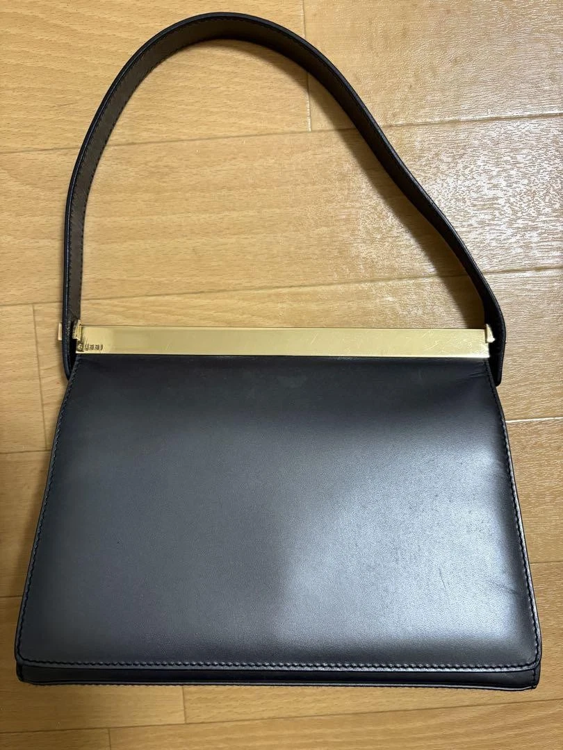 Sac à bandoulière Gucci en cuir noir   Sac à main mode créateur sac à main luxe