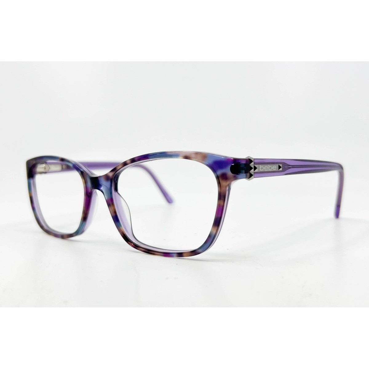 Bebe Eyeglasses Womens Purple Tortoise BB5126 Amethyst 53-17  display picture 2