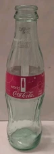 World Of Coca Cola Atlanta 8 Ounce Glass Soda Bottle, Free Shipping