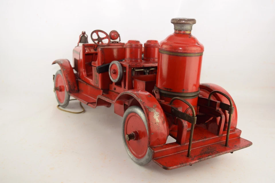 #205-AB Buddy L Bombeo Camión de Bomberos (Versión Agua Real) ¡Completo Original! Foto 3 de 4