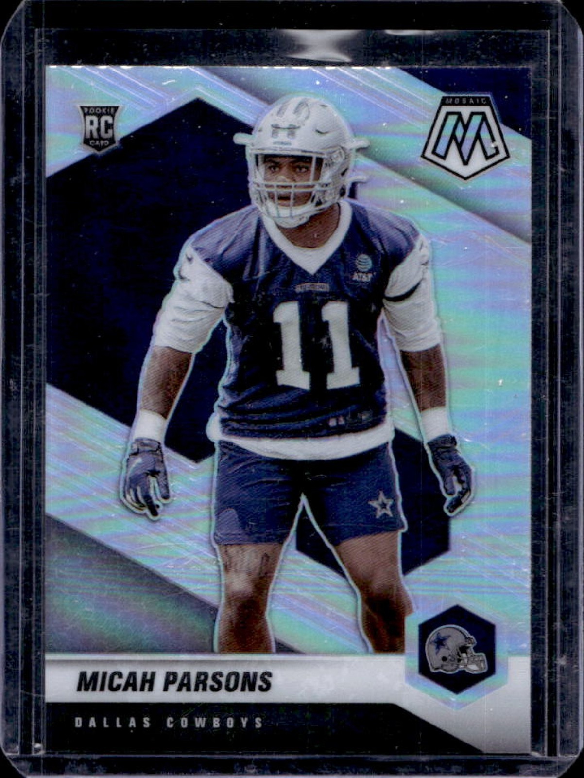 2021 Mosaic Micah Parsons Rookie Variations RC Silver #362-V Cowboys