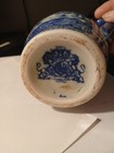 Vintage Victoria Ware Ironstone Pitcher Flow Blue Octagonal Old World Town Scene — photo 7