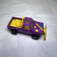 Vtg 1979 Hot Wheels Super Scraper Power Plower Snow Plow Purple Pickup Truck Vtg 1979 Hot Wheels Super Scraper Power Plower Snow Plow Purple Pickup Truck