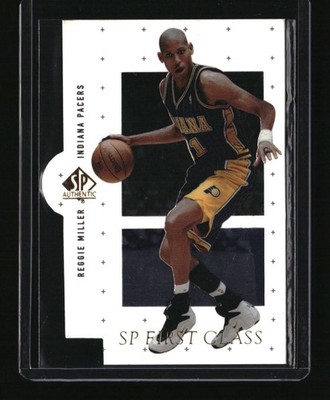 1998-99 SP Authentic #FC12 Reggie Miller First Class