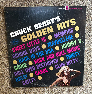 Chuck Berry Chuck Berry's Golden Hits 12'' Vinyl LP Stereo Mercury SR 61103
