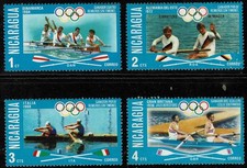Nicaragua 1976 Olympic Games - Montreal, Canada - Part Set Of Four Stamps - MNH