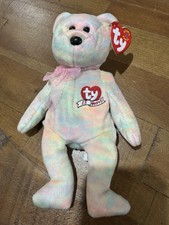 Ty Beanie Baby Celebrate the Bear DOB March 31, 2001 MWMT Free Shipping