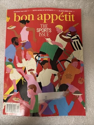 BON APPETIT MAGAZINE | SEPT 2025 | THE SPORTS ISSUE 88 pages Free Shipping