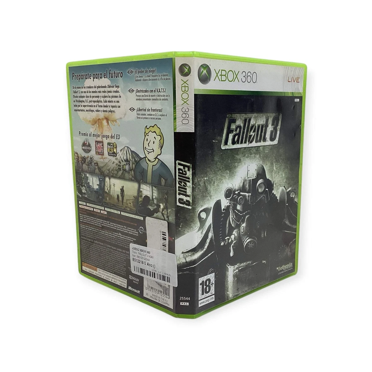 JUEGO XBOX 360 FALLOUT 3 X360 20422896