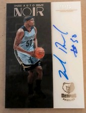 2016-17 Panini Noir Zach Randolph Auto Acetate /75