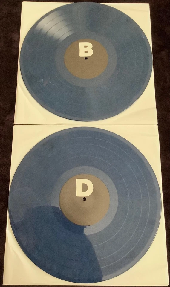 SLAYER HAMBURG MANIACS 1987 2LP BLUE VINYL THRASH SPEED METAL LIVE GERMANY RARE - Image 4 of 4