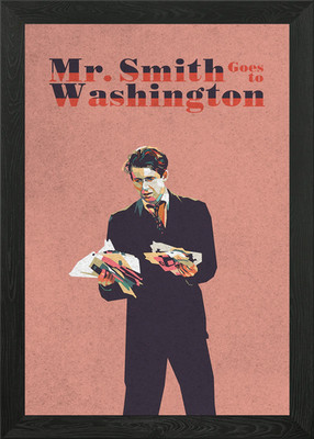 Mr. Smith Goes to Washington Poster Gerahmtes Wandbild Poster Leinwanddruck Bild