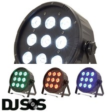 QTX PAR-54 Extra Flat 4 in 1 LED PAR Can RGBW Effetto Illuminazione Palco Luce DJ FX