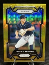 Drue Hackenberg - 2024 Panini Prizm Gold Prizm /10 - Atlanta Braves