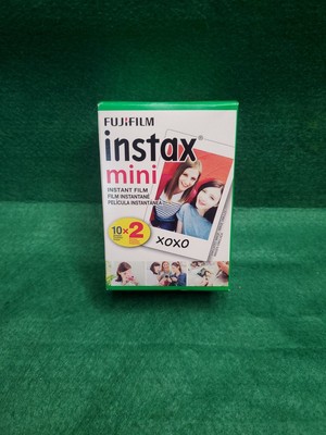 Fujifilm Instax Mini Instant Film Pack Of 20 - White (Exp. 2021 - 01)