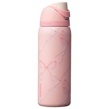 Owala Sugar Plum Fairy 32 Oz FreeSip Water Bottle Holiday Edition Pink