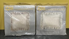 2-Columbia Minerva FLORAL PILLOW Candlewicking Kits New