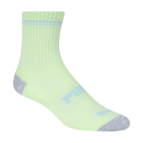 Puma Kids 10-Pack Low Crew Socks, Multicolor, Fits Shoe Size: 4-9.5 - Picture 4 of 7