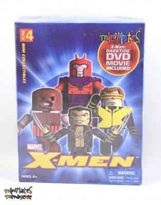 Marvel Minimates Darktide Box Set (Magneto, Wolverine, Cyclops, Juggernaut)