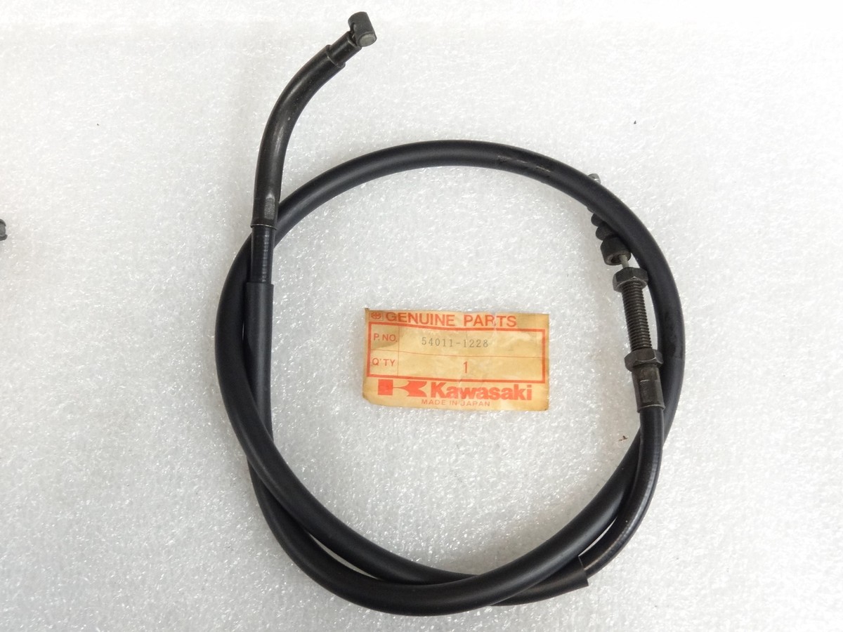 Kawasaki NOS NEW 54011-1228 Clutch Cable ZX ZX600 Ninja 600R | eBay