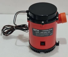 SPX JOHNSON PUMP 32-2200-01 BILGE PUMP L2200 2200GPH 12V w/ SHOWN ACCESSORY